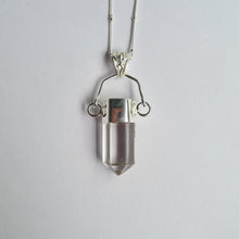 Load image into Gallery viewer, Celeste Necklace - Small Clear Quartz