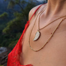 Load image into Gallery viewer, Mini Angel Wing Necklace