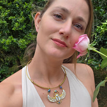 Load image into Gallery viewer, Cleopatra Scarab Choker