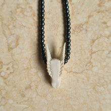 Load image into Gallery viewer, Dragon Skull Necklace with Hematite Beads