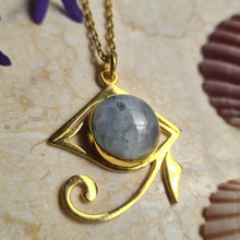 Load image into Gallery viewer, Eye of Horus Moonstone - Feather Tribe