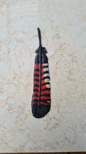 Load image into Gallery viewer, SECOND: Female Red Tailed Black Cockatoo Feather Necklace