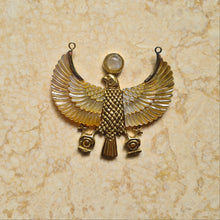 Load image into Gallery viewer, SECOND: Golden Pearl Horus Necklace #B