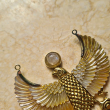 Load image into Gallery viewer, SECOND: Golden Pearl Horus Necklace #B