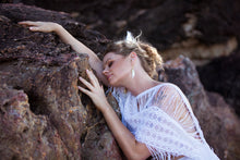 Load image into Gallery viewer, Mini Archangel Michael Wing Earrings - FeatherTribe