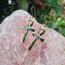 Load image into Gallery viewer, Ankh Earrings