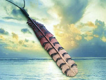 Load image into Gallery viewer, Kookaburra Feather Necklace - FeatherTribe