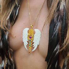 Load image into Gallery viewer, Kundalini Priestess Necklace - FeatherTribe