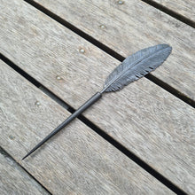Load image into Gallery viewer, Raven Feather Hair Stick - FeatherTribe