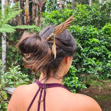 Load image into Gallery viewer, Unicorn Angel Wing Hair Stick - FeatherTribe