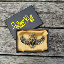 Load image into Gallery viewer, Cleopatra Scarab Necklace - FeatherTribe