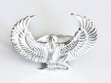 Load image into Gallery viewer, Silver Dipped Isis Goddess Ring - FeatherTribe