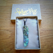 Load image into Gallery viewer, WHOLESALE 20 x Small Abalone Flight Feather - FeatherTribe