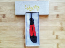 Load image into Gallery viewer, Male Red Tailed Black Cockatoo Feather Necklace - FeatherTribe