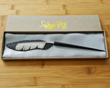 Load image into Gallery viewer, Magpie Feather Hair Stick - FeatherTribe