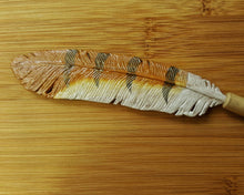 Load image into Gallery viewer, Owl Feather Hair Stick - FeatherTribe
