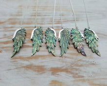 Load image into Gallery viewer, Mini Abalone SuperWing Necklace - FeatherTribe