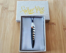 Load image into Gallery viewer, Small Falcon Feather Necklace - FeatherTribe