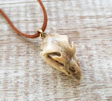 Load image into Gallery viewer, Owl Skull Replica Necklace - FeatherTribe