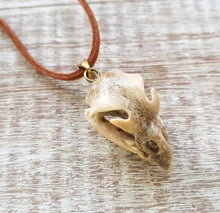 Load image into Gallery viewer, Owl Skull Replica Necklace - FeatherTribe