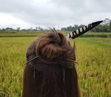 Load image into Gallery viewer, Falcon Feather Hair Stick - FeatherTribe