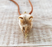 Load image into Gallery viewer, Owl Skull Replica Necklace - FeatherTribe