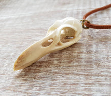 Load image into Gallery viewer, Raven Skull Replica Necklace - FeatherTribe