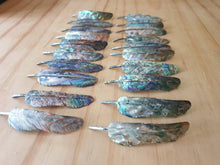 Load image into Gallery viewer, WHOLESALE 20 x Small Abalone Flight Feather - FeatherTribe