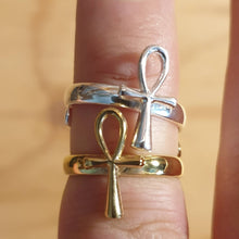 Load image into Gallery viewer, Ankh Ring - FeatherTribe