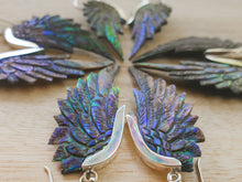 Load image into Gallery viewer, Mini Abalone SuperWing Earrings - FeatherTribe
