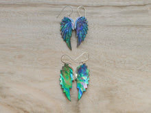 Load image into Gallery viewer, Mini Abalone SuperWing Earrings - FeatherTribe