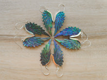 Load image into Gallery viewer, Mini Abalone SuperWing Earrings - FeatherTribe