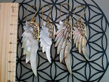 Load image into Gallery viewer, Mini Archangel Michael Wing Earrings - FeatherTribe