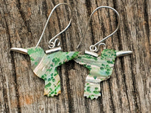Load image into Gallery viewer, Abalone Hummingbird Earrings - FeatherTribe
