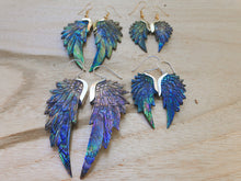 Load image into Gallery viewer, Abalone SuperWing Earrings - FeatherTribe