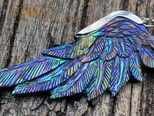 Load image into Gallery viewer, Abalone SuperWing Earrings - FeatherTribe