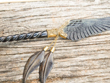 Load image into Gallery viewer, Horn Unicorn Angel Wing Hair Stick - FeatherTribe
