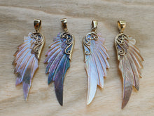 Load image into Gallery viewer, Archangel Michael Wing Pendant - FeatherTribe