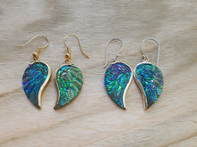Load image into Gallery viewer, Abalone Mini Angel Wing Earrings - FeatherTribe
