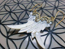 Load image into Gallery viewer, Mini Archangel Michael Wing Earrings - FeatherTribe