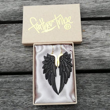 Load image into Gallery viewer, Horn SuperWing Earrings - FeatherTribe