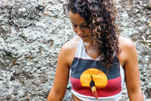 Load image into Gallery viewer, WHOLESALE 10 x Medium Triple-Colour Flight Feather Pendant - FeatherTribe