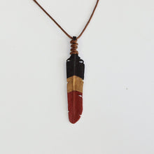 Load image into Gallery viewer, Small Triple-Coloured Flight Feather - FeatherTribe
