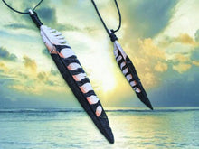 Load image into Gallery viewer, Small Falcon Feather Necklace - FeatherTribe
