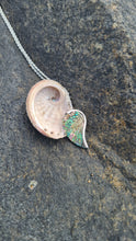 Load image into Gallery viewer, Abalone Mini Angel Wing Necklace - Single
