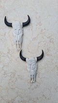 SECOND: Skull with Bear Totem - FeatherTribe
