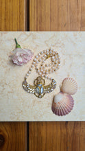 Load image into Gallery viewer, Cleopatra Scarab Pearl Necklace
