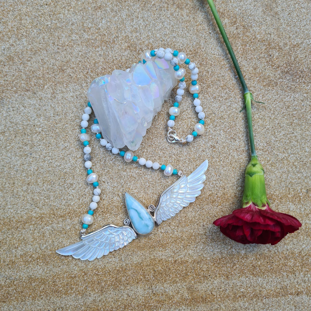 Angelica Pendant with Beading