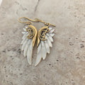 Archangel Michael Earrings Extra Small by Feather Tribe