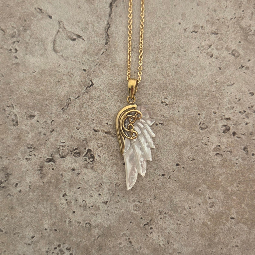 Archangel Michael Pendant Extra Small by Feather Tribe